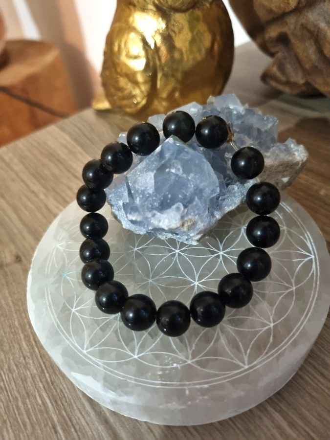 Bracelet obsidienne