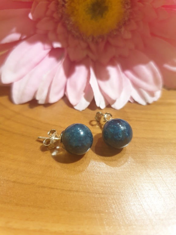 boucles apatite 10mm