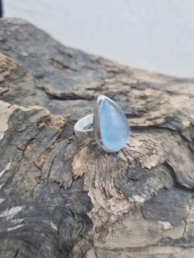 BAGUE AIGUE MARINE