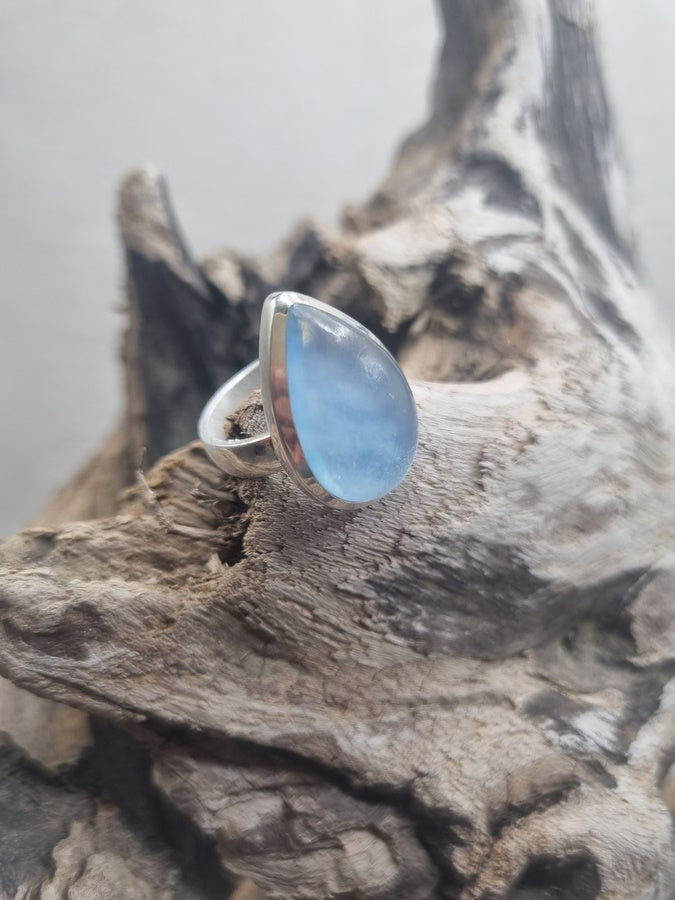 BAGUE AIGUE MARINE