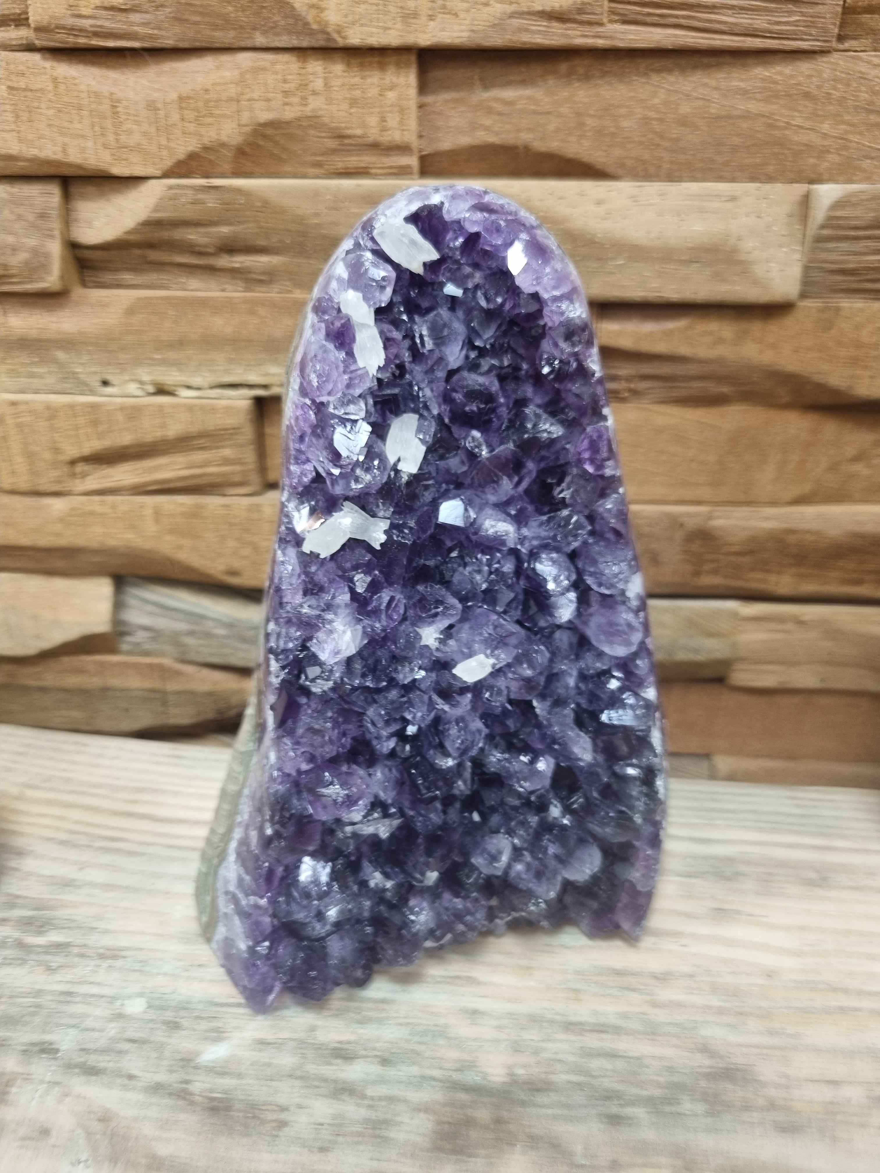 Géode d'Améthyste et cristal