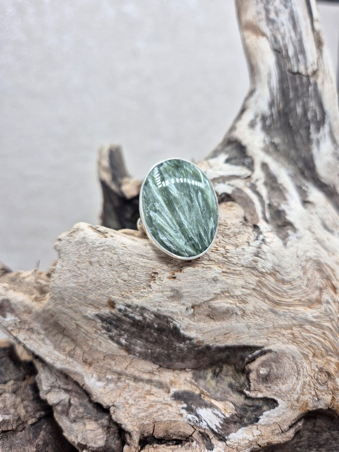Bague séraphinite - RARE