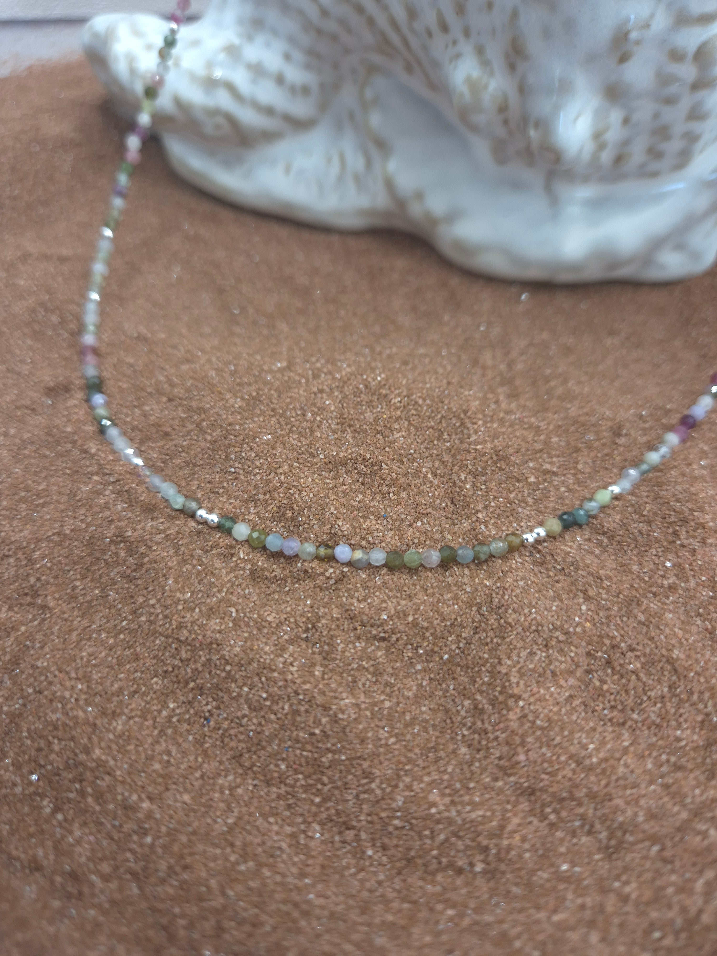 Collier tourmaline multi-SOLEIL