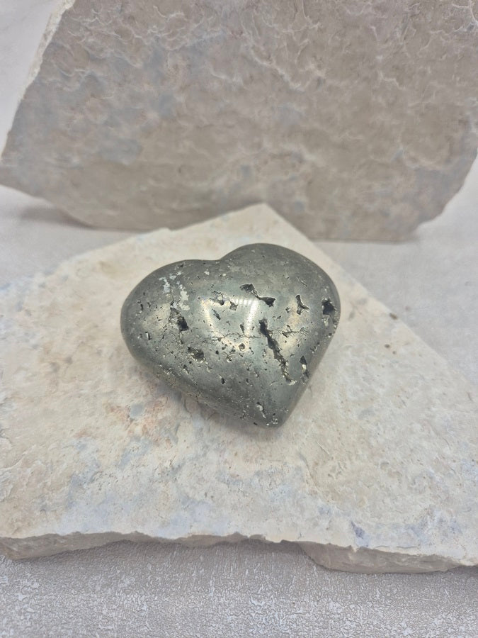 Coeur en pyrite