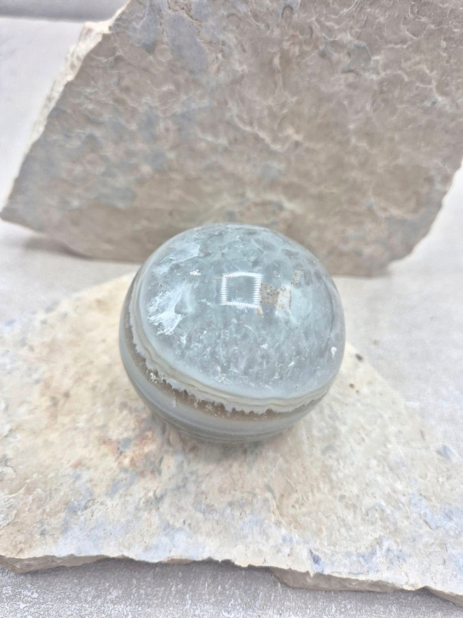 Sphère en agate