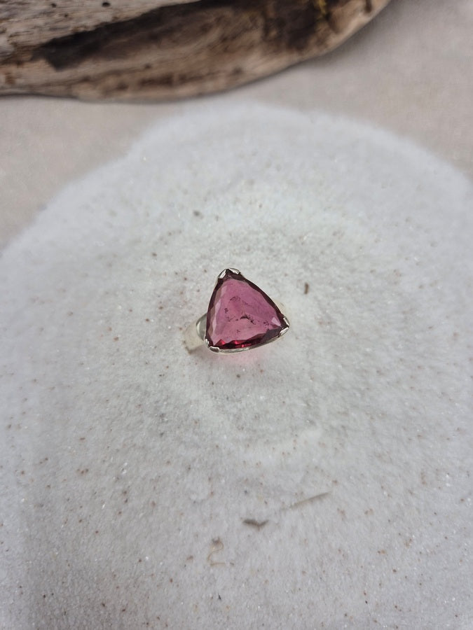 Bague tourmaline rose - RARE