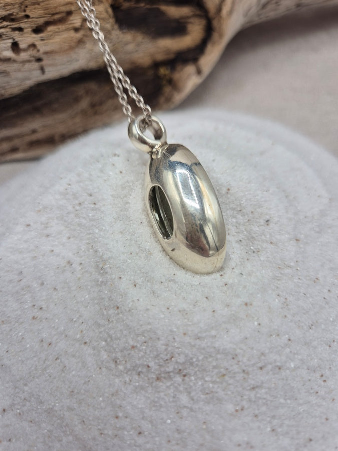 Pendentif améthyste verte - RARE