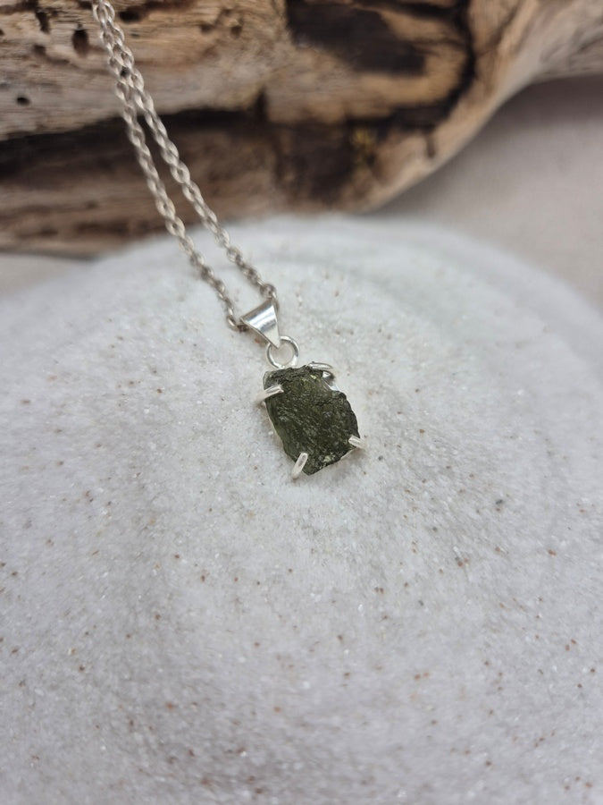 Pendentif moldavite - RARE