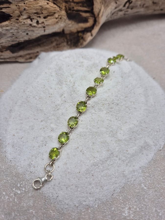 Gourmette péridot - EXTRA