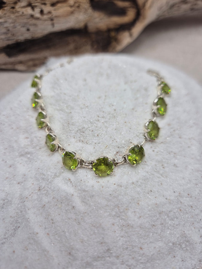 Gourmette péridot - EXTRA