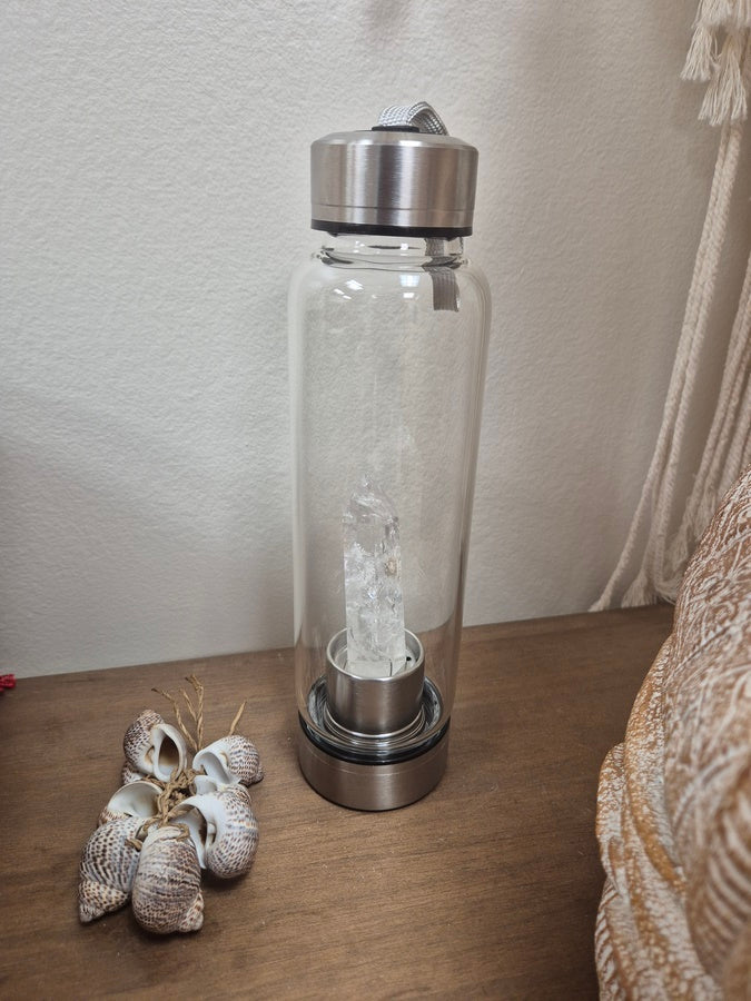 Gourde cristal de roche-PRECOMMANDE