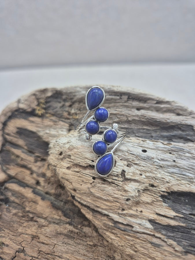 Bagues argent multi Lapis lazuli