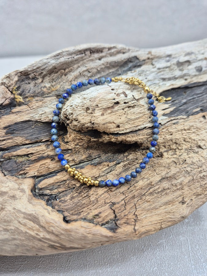 Bracelet petites perles sodalite