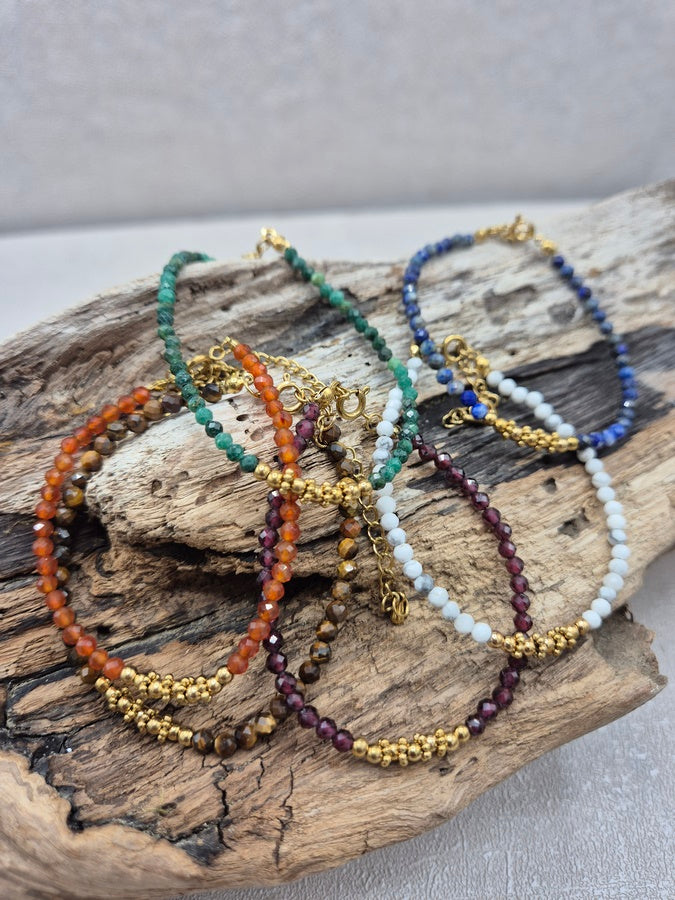 Bracelet petites perles oeil de tigre