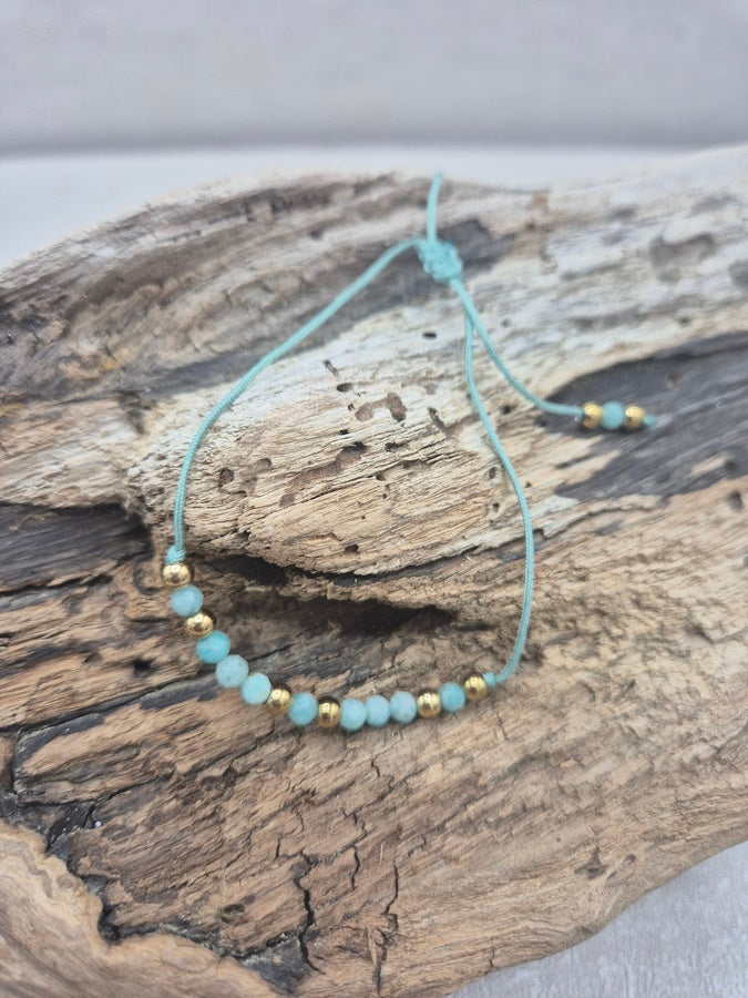 Bracelet mala amazonite