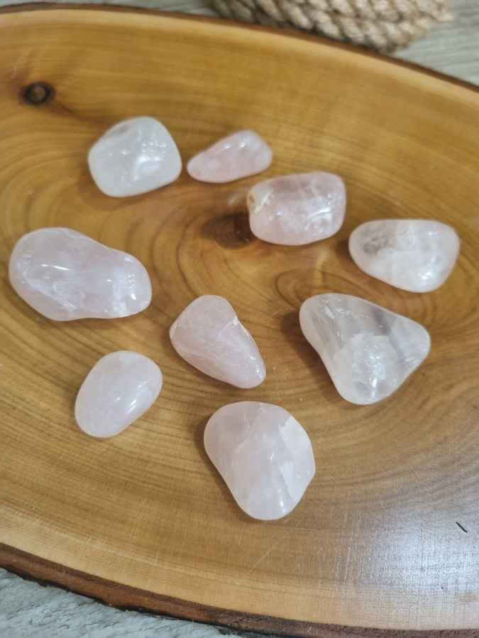 Galet quartz rose